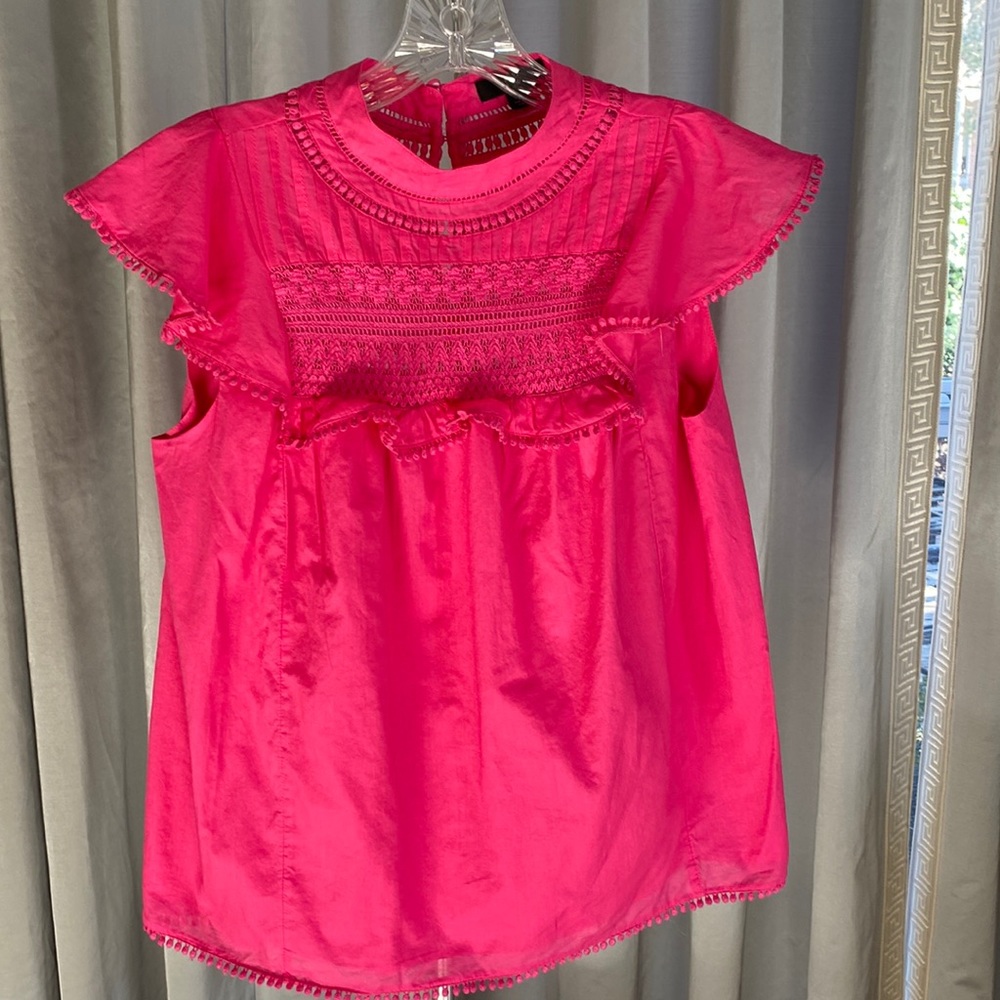 Pink blouse